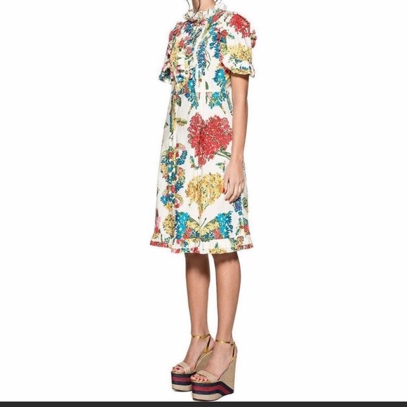 gucci floral dresses